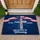 Patriotic Cross Flag GOD FAMILY COUNTRY 1776-2026 - USA 250 Years of Blessing Doormat - 1
