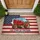 Vintage Tractor Distressed American Flag 250 Years of Freedom 1776-2026 Patriotic Doormat - 1
