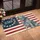 Labrador Dog American Flag 250th Anniversary 1776-2026 Paw Print Patriotic Dog Gift Doormat - 4