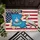 Louisiana Pelican State Flag Magnolia - 250 Years of Freedom 1776-2026 Anniversary Doormat - 6