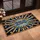 250th Anniversary Independence Day Stained Glass 1776-2026 Patriotic Americana Art Doormat - 4