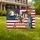 Bald Eagle Statue Liberty Flag 1776-2026 - USA 250th Anniversary Liberty Bell Yard Sign - 1