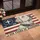 Patriotic Labrador Retriever Distressed American Flag 1776-2026 - USA 250th Anniversary Blessings Doormat - 4