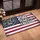 Distressed American Flag 1776 We The People 2026 13 Stars - USA 250th Anniversary Doormat - 4