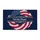 We The People Patriotic Wreath 1776-2026 - USA 250th Anniversary Independence Day Doormat - 3