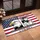 Bald Eagle Jesus Christ Cross Distressed Flag - One Nation Under God 250th Anniversary 1776-2026 Doormat - 4