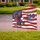 Bald Eagle American Flag 1776-2026 - USA 250th Anniversary Independence Day Gift Yard Sign - 3