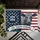 Grayscale Cow American Flag 1776-2026 - USA 250 Years Strong Patriotic Heritage Doormat - 6