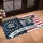 Grayscale Cow American Flag 1776-2026 - USA 250 Years Strong Patriotic Heritage Doormat - 4