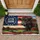 American Angus Bull Betsy Ross Flag 1776-2026 - USA 250th Anniversary Independence Day Doormat - 1