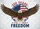 Bald Eagle American Flag 1776-2026 - USA 250th Anniversary Freedom Gift for Veterans Yard Sign - 6