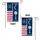 American Flag 1776-2026 Torn Palmetto Moon - USA 250th Anniversary Freedom Art Garden Flag - 4
