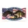 Bald Eagle American Flag Soldier Cross 1776-2026 - USA 250th Anniversary Tribute Doormat - 3