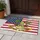 Coqui Frog Puerto Rico American Flag Christmas - USA 250th Anniversary Fiesta de Navidad Doormat - 5