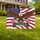 Bald Eagle American Flag 1776-2026 - USA 250th Anniversary Patriotic Freedom Yard Sign - 1