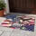 Statue of Liberty Bald Eagle American Flag 1776-2026 - USA 250th Anniversary Independence Day Doormat - 5