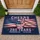 Patriotic Rock On Hand American Flag - Cheers 250 Years USA Independence Day 2026 Doormat - 1
