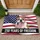 English Bulldog American Flag 1776-2026 - USA 250th Anniversary Independence Day Event Doormat - 1