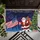 Jolly Santa Claus American Flag 1776-2026 Christmas Tree - USA 250th Anniversary Holiday Doormat - 6