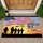 Waving Flag Military Silhouettes & Jets 250th Anniversary 1776-2026 - Thank You Veterans Doormat - 1