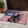 American Flag Tabby Cat 1776-2026 - USA 250th Anniversary Patriotic Outdoor Art Doormat - 5
