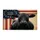 Black Angus Cow Betsy Ross Flag 1776-2026 - USA 250th Anniversary Independence Day Doormat - 3