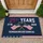 Crossed Betsy Ross & 50-Star American Flags 1776-2026 - USA 250th Anniversary Doormat - 1