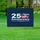 250th Anniversary American Flag Numbers 1776-2026 Patriotic Stars Celebration Yard Sign - 5