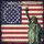 Statue of Liberty Distressed Flag 1776-2026 - USA 250th Anniversary Patriotic Gift for Veterans Yard Sign - 6
