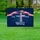 Patriotic Cross Flag GOD FAMILY COUNTRY 1776-2026 - USA 250 Years of Blessing Yard Sign - 5