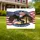Bald Eagle American Flag Soldier Cross 1776-2026 - USA 250th Anniversary Tribute Yard Sign - 1