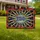 250th Anniversary Independence Day Stained Glass 1776-2026 Patriotic Americana Art Yard Sign - 1