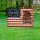 Betsy Ross Flag Brown Horse 1776-2026 Patriotic 250th Anniversary Celebration Yard Sign - 5