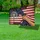 American Flag Cross 1776-2026 God Family Country - USA 250th Anniversary Independence Day Yard Sign - 4