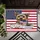 Yorkshire Terrier Betsy Ross Flag 1776-2026 - USA 250th Anniversary Patriotic Celebration Doormat - 6