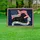 Black Labrador American Flag 1776-2026 - USA 250th Anniversary Patriotic Heritage Dog Yard Sign - 5
