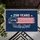 Distressed American Flag 1776 We The People - USA 250th Anniversary Independence Day 1776-2026 Doormat - 6