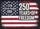 Distressed American Flag 1776 We The People 2026 13 Stars - USA 250th Anniversary Yard Sign - 6