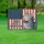 Patriotic Tabby Cat American Flag 250th Anniversary (1776-2026) Freedom Paw Print Yard Sign - 5