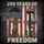 Battlefield Cross Memorials American Flag 1776-2026 - 250th Anniversary Freedom Tribute for Veterans Garden Flag - 6