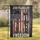Battlefield Cross Memorials American Flag 1776-2026 - 250th Anniversary Freedom Tribute for Veterans Garden Flag - 1