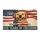 Golden Retriever American Flag 1776-2026 "We the People" USA 250th Anniversary Patriotic Doormat - 3