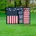 Distressed American Flag 1776-2026 - USA 250th Anniversary Celebration Patriotic Bunting Yard Sign - 5