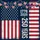 Distressed American Flag 1776-2026 - USA 250th Anniversary Celebration Patriotic Bunting Yard Sign - 6