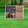 Brindle Bulldog American Flag 250 Years of Freedom - Vintage Americana 250th Anniversary Yard Sign - 5