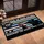 Black Flag Patriotic Silhouettes 1776 - USA 250th Anniversary Military Veteran Tribute Gift Doormat - 4