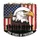 Bald Eagle American Flag Soldiers 250th Anniversary - One Nation Under God 1776-2026 Doormat - 7