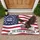 Bald Eagle American Flag 1776-2026 - USA 250th Anniversary Freedom Celebration Doormat - 1