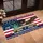 Black Labrador Statue of Liberty Bald Eagle American Flag 1776-2026 USA Semiquincentennial Doormat - 4