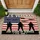 U.S. Veteran American Flag Fighter Jet Soldier - USA 250th Anniversary National 1776-2026 Doormat - 1